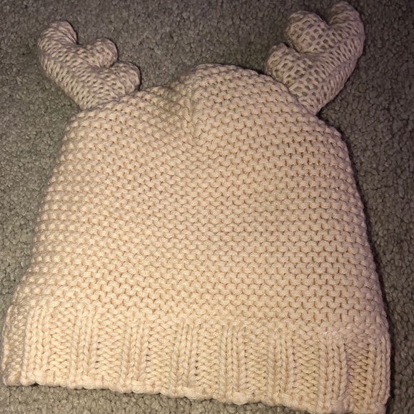 Indigo‎ Baby 0-6 Months Winter Reindeer Antlers Hat Holiday Christmas - Picture 6 of 7